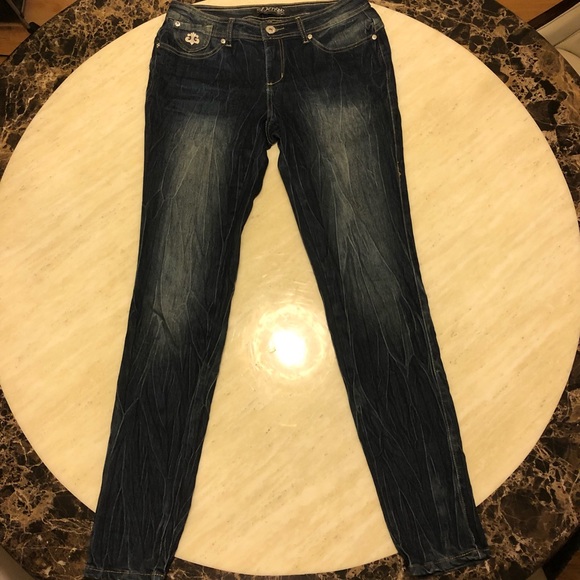New Dereon Wings of Angles Jeans Size 27/28 - Picture 4 of 7